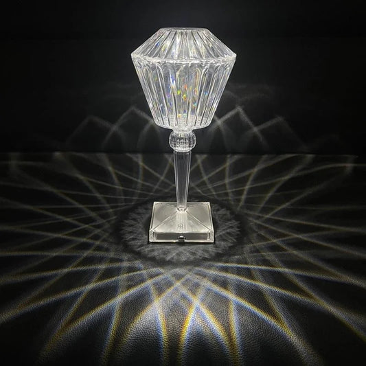 Rose Diamond Table Touch Lamp